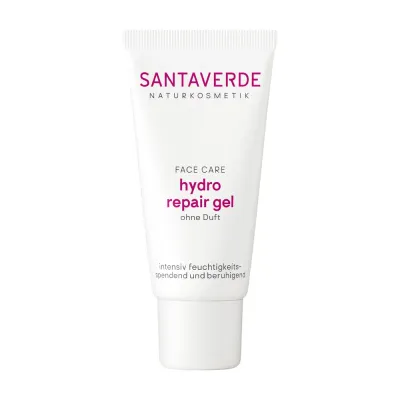 Santaverde Aloe Vera Hydro Repair Гель для лица увлажняющий восстанавливающий, без отдушки, 30 мл