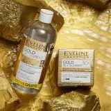 Eveline Cosmetics Gold Lift Expert Крем-сыворотка для лица разглаживающая с золотом 24К, дневная и ночная, 30+, 50 мл — фото 2