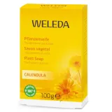 Weleda Calendula растительное мыло с календулой для рук и тела, 100 г — фото 1