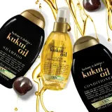 Кондиционер для волос для смывания OGX Kukui Oil Conditioner, 385 мл — фото 3