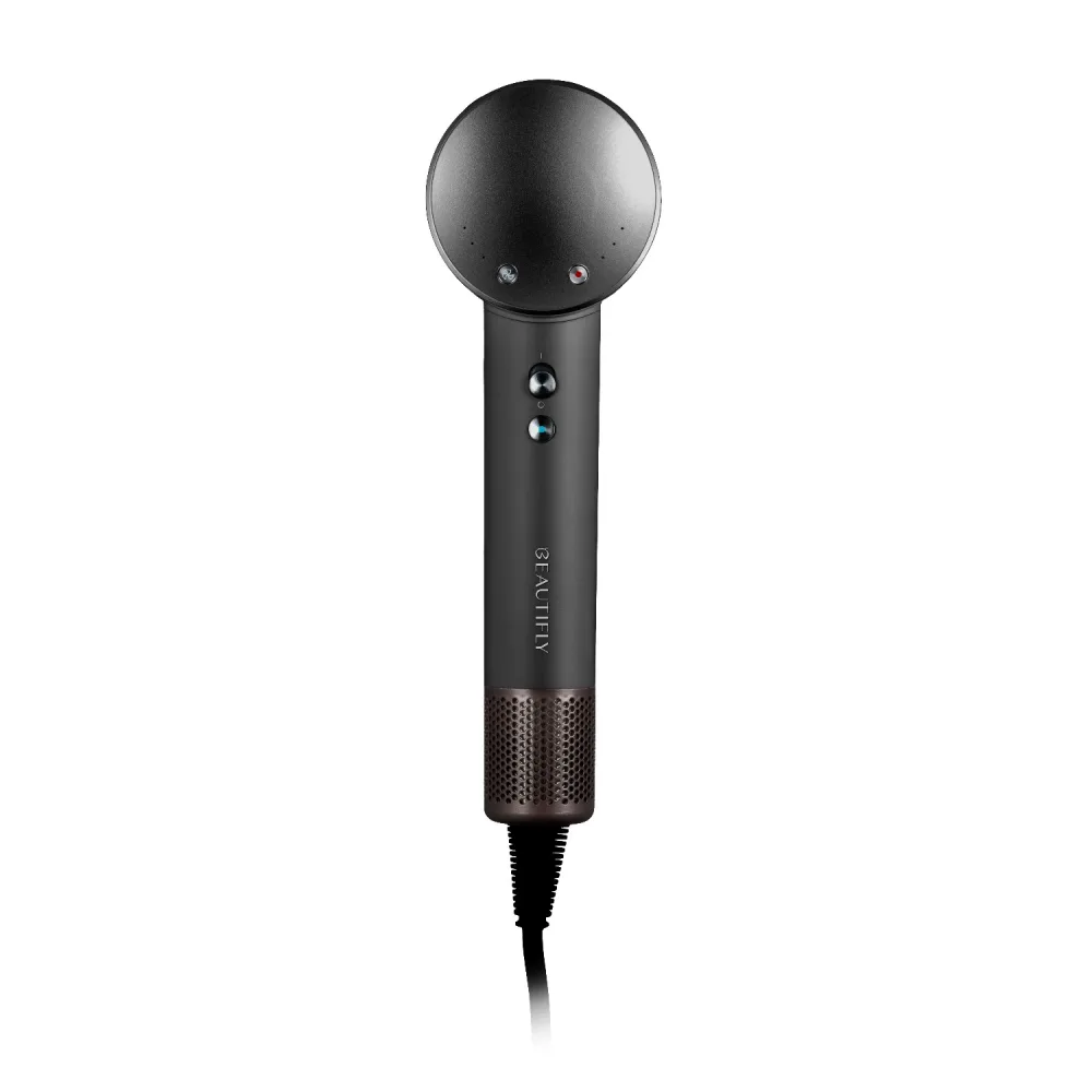 Beautifly DryFinity Graphit фен для волос с 5 насадками и автоочисткой, цвет графит, 115 г