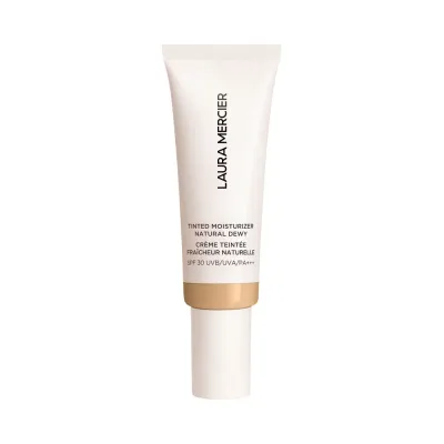 Laura Mercier Tinted Moisturizer Natural Dewy тональный увлажняющий крем для лица 0N SILK, оттенок 2W CITRINE
