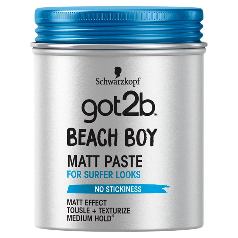 got2b Beach Boy Паста для укладки волос матирующая, 100 мл