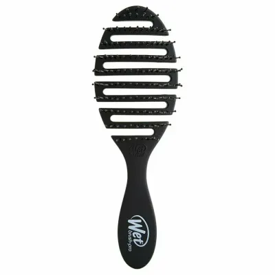 Wet Brush Flex Dry черная щетка для распутывания и сушки волос, 1 шт