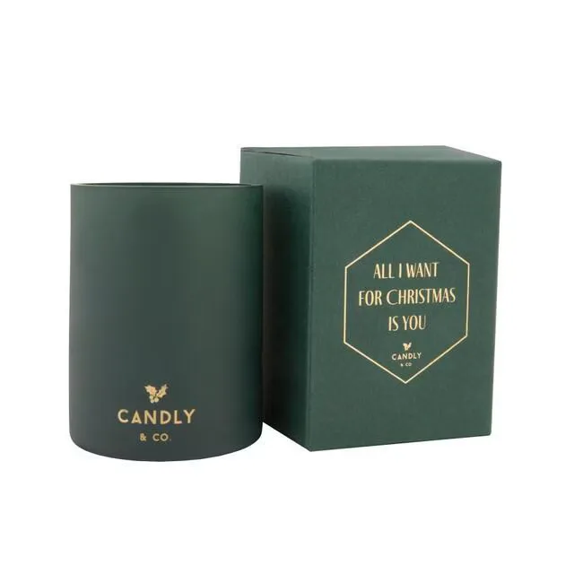 Свеча Candly&Co All I want for Christmas is You, 250 г