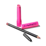 MAC Anything's Glossible Набор для губ: блеск-стик Amped и карандаш Edge To Edge, 1 шт — фото 3