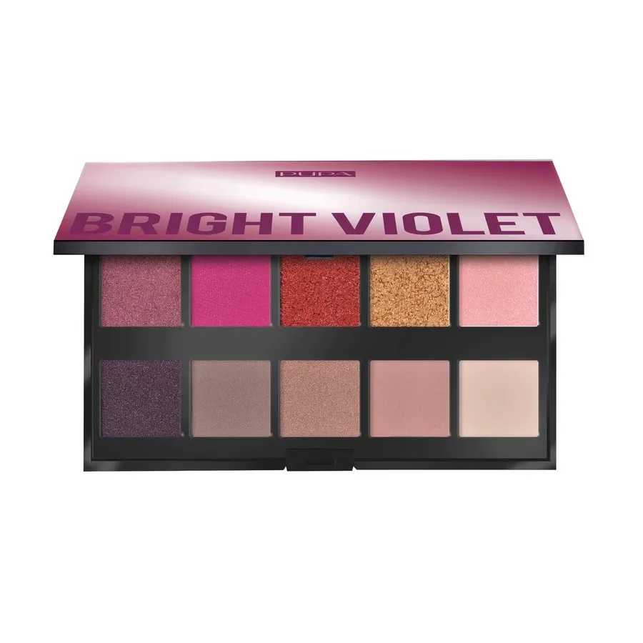 PUPA Milano Makeup Stories Bright Violet Палетка теней для век, оттенок 3 - BRIGHT VIOLET