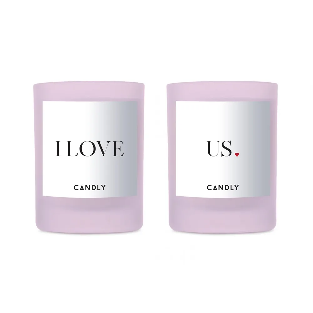 Свеча Candly&Co I LOVE US, 250 г