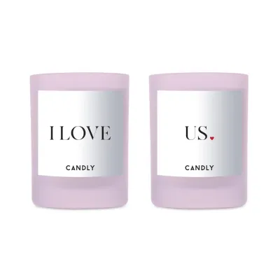 Свеча Candly&Co I LOVE US, 250 г