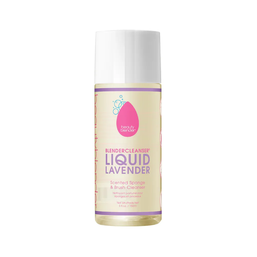 beautyblender Liquid Lavender жидкое средство для очищения спонжей и кистей с лавандой, 150 мл