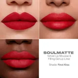 Morphe Soulmatte Filling Gel Lip Liner гелевый матовый карандаш для губ, 0,21 г, оттенок FIRST KISS — фото 2