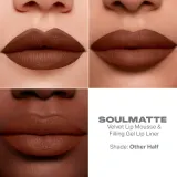 Morphe Soulmatte Filling Gel Lip Liner гелевый матовый карандаш для губ, 0,21 г, оттенок OTHER HALF — фото 2