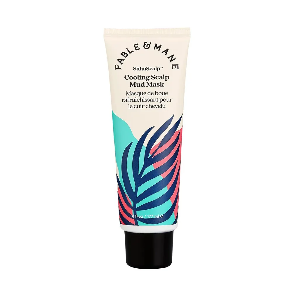 Маска для волос Fable & Mane SahaScalp Cooling Scalp Mud Mask, 117 мл