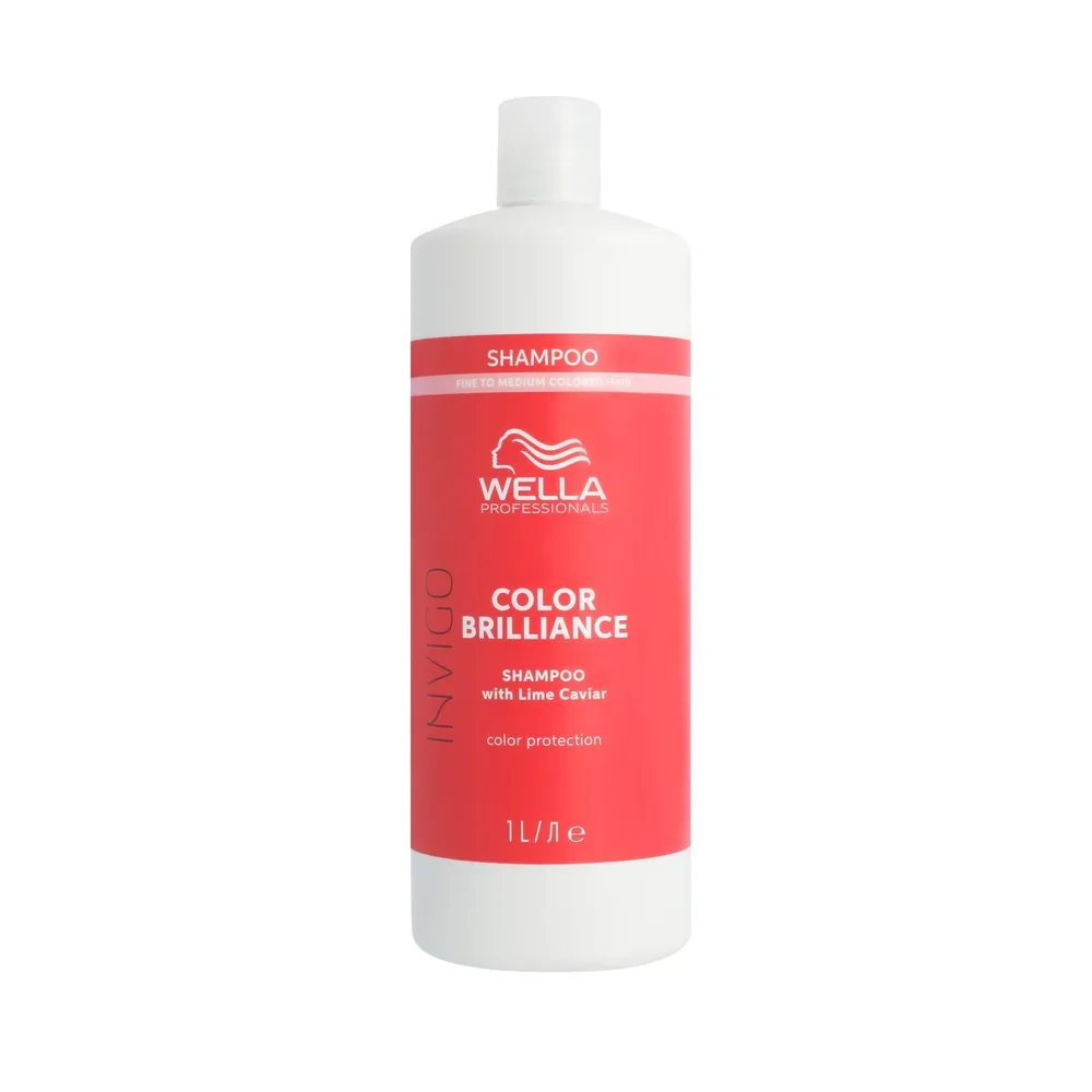 Wella Professionals INVIGO Color Brilliance Шампунь для волос, для окрашенных тонких и нормальных волос, 1000 мл
