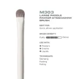 Кисть для теней Morphe M303 LARGE PADDLE PACKER EYESHADOW BRUSH, 1 шт — фото 7