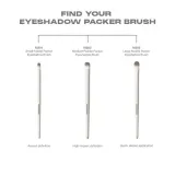 Кисть для теней Morphe M302 MEDIUM PADDLE PACKER EYESHADOW BRUSH, 1 шт — фото 2