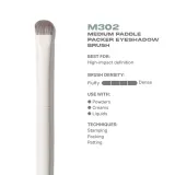 Кисть для теней Morphe M302 MEDIUM PADDLE PACKER EYESHADOW BRUSH, 1 шт — фото 4