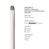 Кисть для теней Morphe M301 SMALL PADDLE PACKER EYESHADOW BRUSH, 1 шт — фото 4