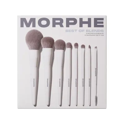 Набор кистей Morphe BEST OF BLENDS 8-PIECE FACE & EYE BRUSH SET, 1 шт