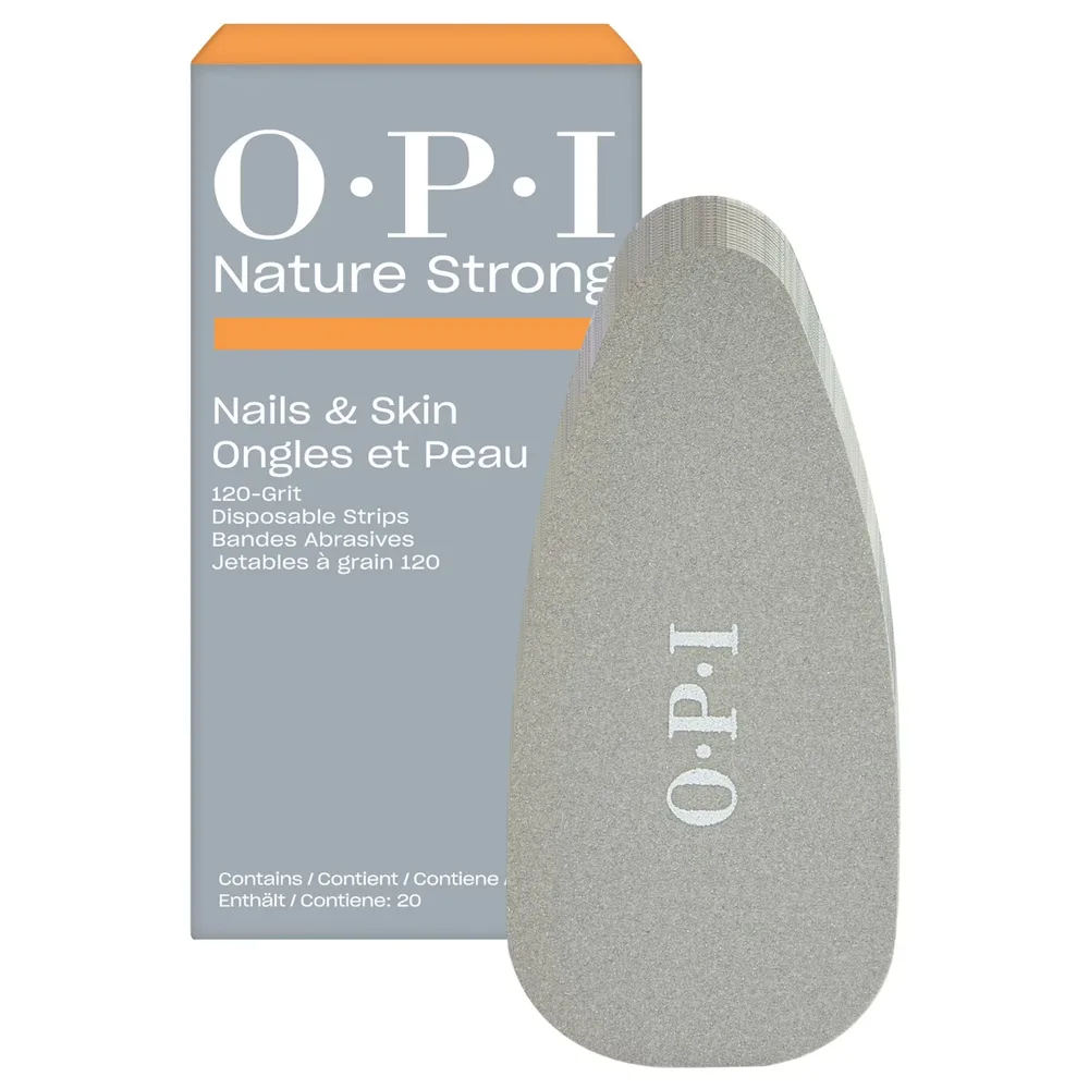 OPI Nature Strong Сменные одноразовые полоски для пилки для стоп, зернистость 120, 1 шт