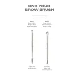Morphe M401 Dual-Ended Angled Brow Brush and Spoolie двусторонняя кисть для бровей со щеточкой, 1 шт — фото 2