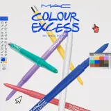 MAC Colour Excess Подводка-карандаш для глаз гелевая, 0,35 г, оттенок GLIDE OR DIE — фото 5