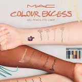 MAC Colour Excess Подводка-карандаш для глаз гелевая, 0,35 г, оттенок HELL-BENT — фото 5