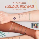 MAC Colour Excess Подводка-карандаш для глаз гелевая, 0,35 г, оттенок POOL SHARK — фото 4