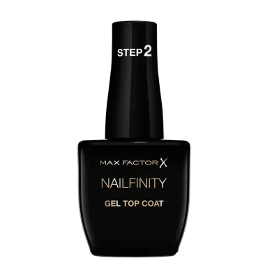 Max Factor Nailfinity Топ гелевый для ногтей, 12 мл