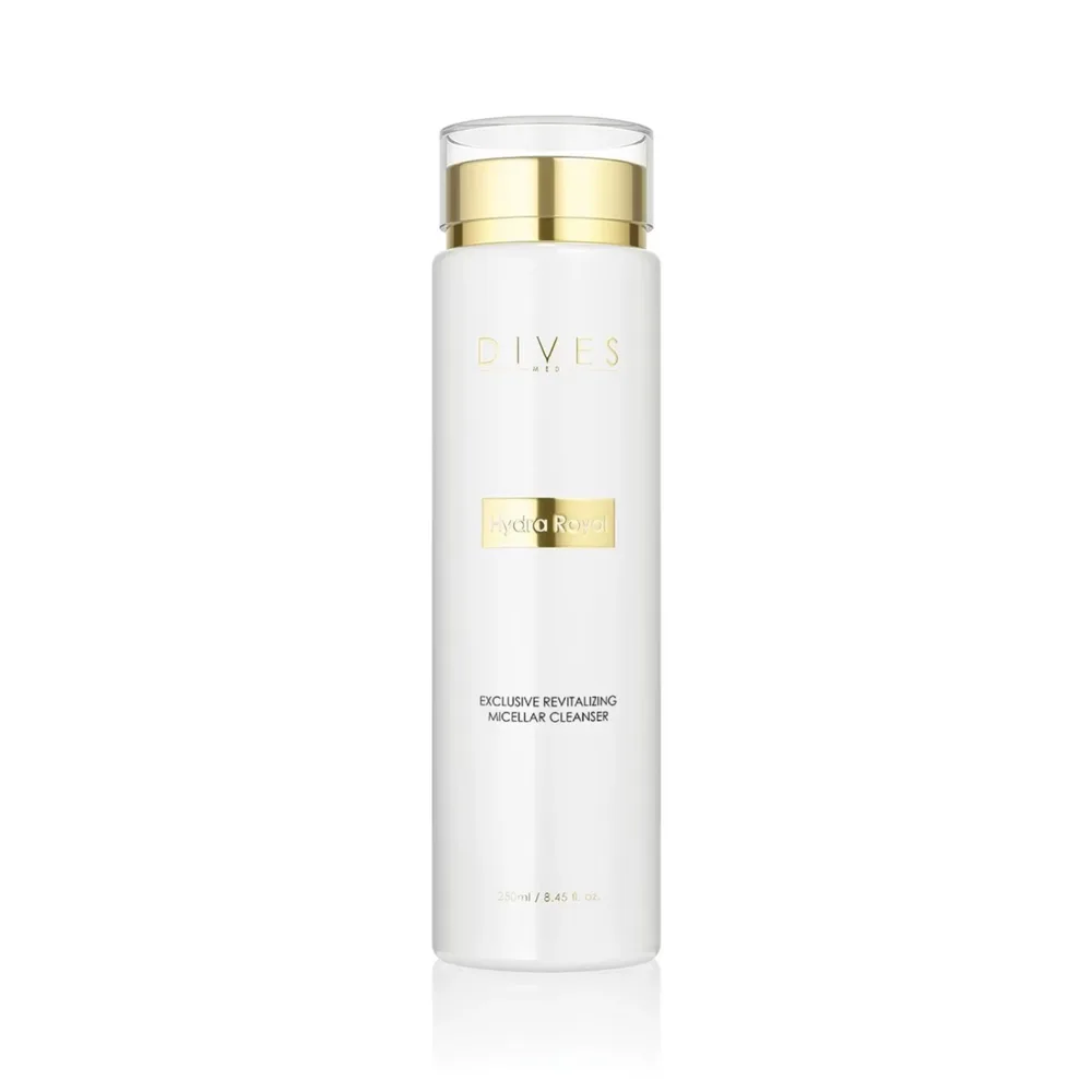 Мицеллярная вода Dives Med HYDRA ROYAL EXCLUSIVE REVITALIZING MICELLAR CLEANSER, 250 мл