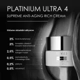 Ночной крем Dives Med Platinium Ultra 4 SUPREME ANTI-AGING RICH CREAM, 50 мл — фото 2