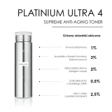 Мицеллярная вода Dives Med Platinium Ultra 4 SUPREME ANTI-AGING MICELLAR CLEANSER, 250 мл — фото 4
