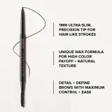 Карандаш для бровей Anastasia Beverly Hills Deluxe Mini Brow Wiz, оттенок SOFT BROWN — фото 3