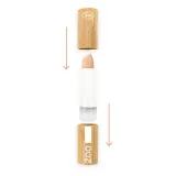Корректор Zao Bamboo Concealer Stick, оттенок 494 - DARK BROWN — фото 4