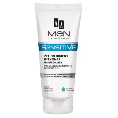 AA Cosmetics Men Sensitive гель для интимной гигиены увлажняющий 200 мл