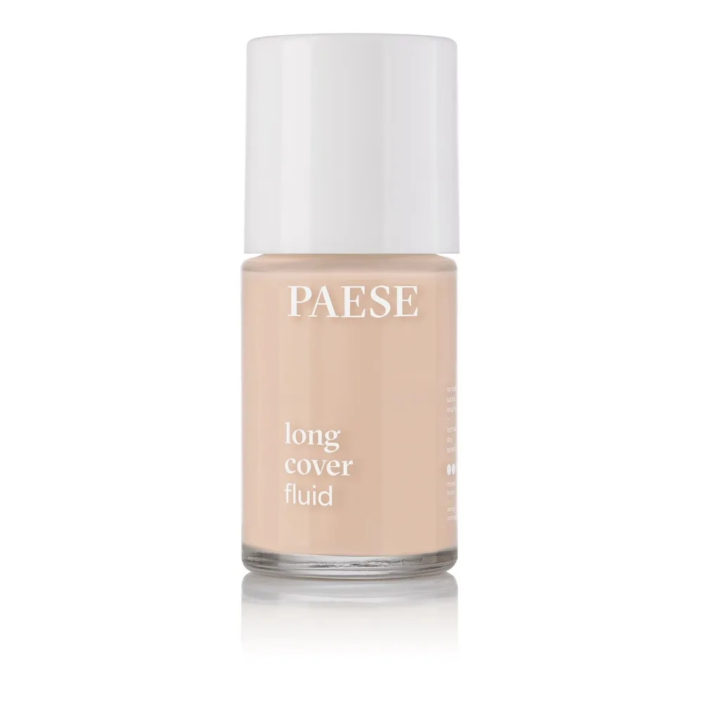 Paese Long Cover Тональный флюид, оттенок 1 - LIGHT BEIGE