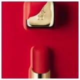 Губная помада в стике GUERLAIN KissKiss Tender Matte, оттенок 666 - LUCKY PINK — фото 3