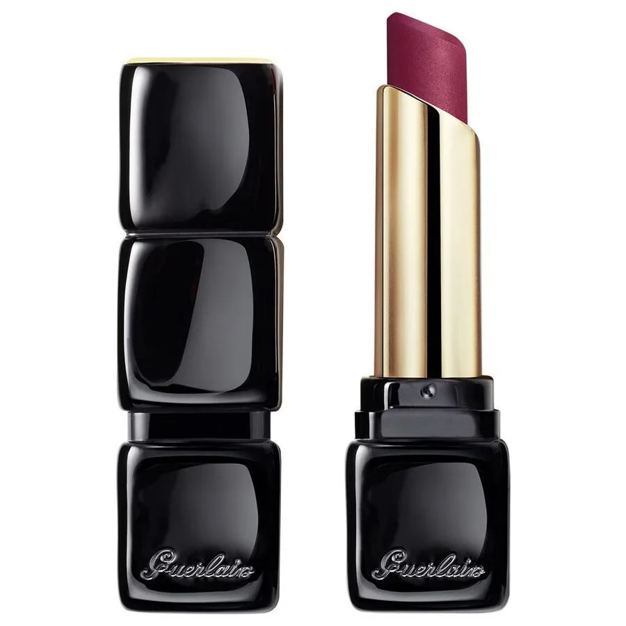Губная помада в стике GUERLAIN KissKiss Tender Matte, оттенок 880 - CARESS PLUM