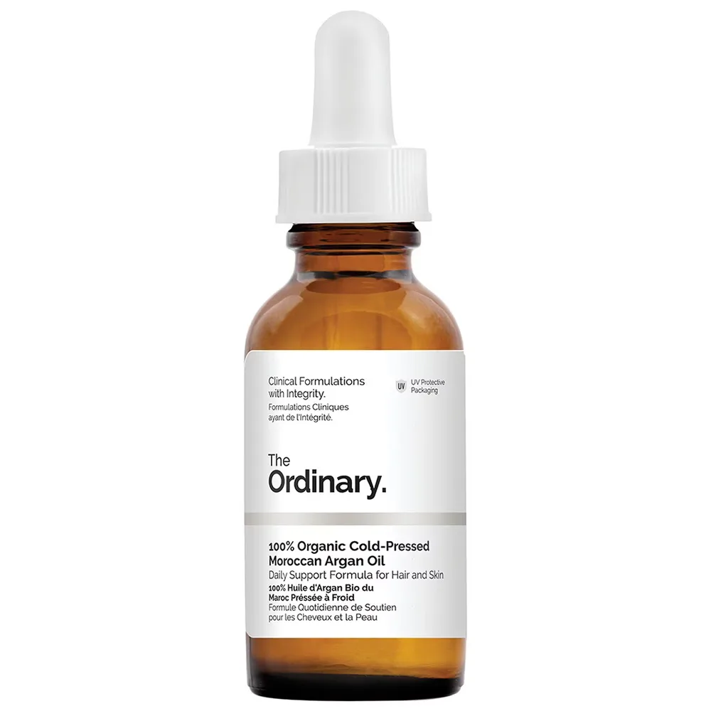 Масло для лица The Ordinary 100% Organic Cold-pressed Moroccan Argan Oil, 30 мл