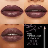 MAC MACximal Silky Matte Помада для губ матовая, оттенок 95 - SMOKED PURPLE — фото 2