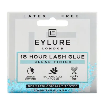 Eylure 18h Lash Glue Acrylic Clear клей для накладных ресниц прозрачный, 4,5 мл