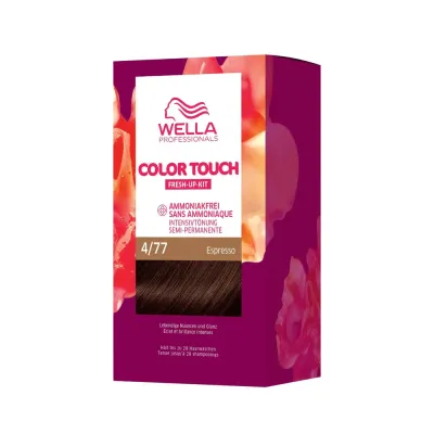 Wella Тонирующее средство для волос освежающее, оттенок No. 4/77 - Espresso