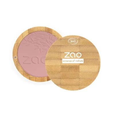 Румяна: Роза Zao Bamboo Compact Blush, оттенок 323 - DARK PURPLE