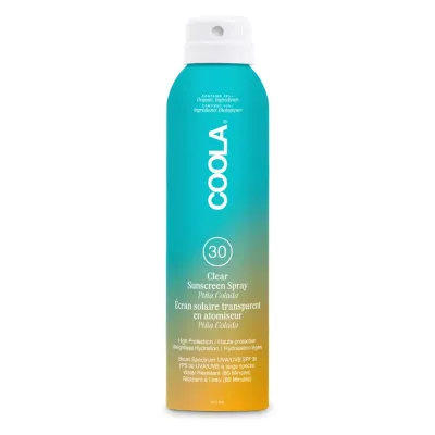 Coola Classic Спрей солнцезащитный для тела SPF 30, пина колада, 177 мл