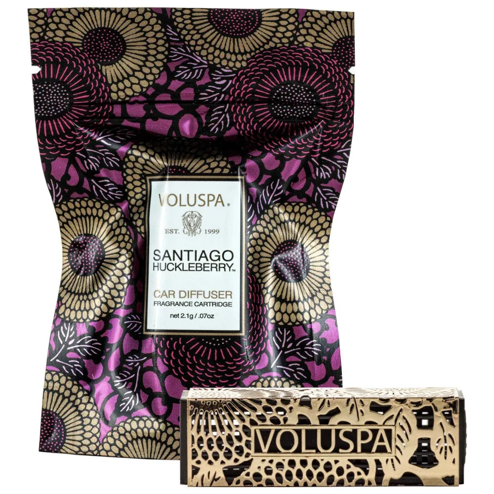 Аромат для помещения VOLUSPA Santiago Huckleberry Travel Diffuser Set, 1 шт