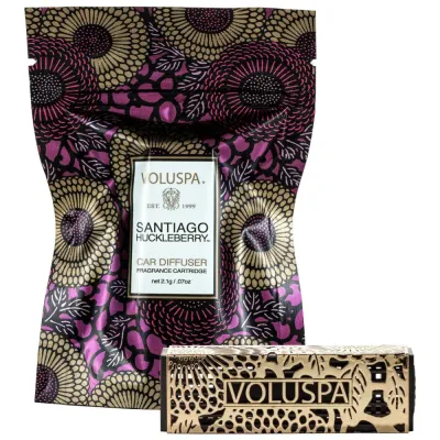 Аромат для помещения VOLUSPA Santiago Huckleberry Travel Diffuser Set, 1 шт