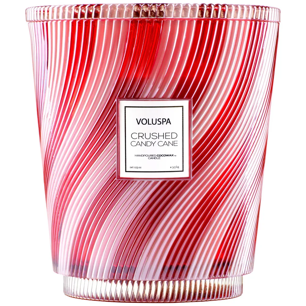 Свеча VOLUSPA Crushed Candy Cane 5 Wick Hearth Candle, 3487 г