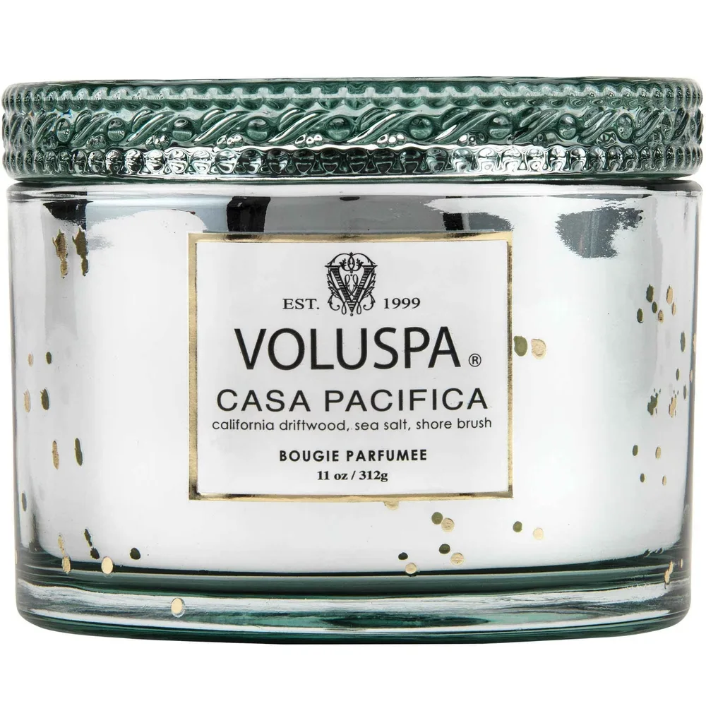 VOLUSPA Corta Maison Свеча ароматическая Бурбон-ваниль, в коробке, 1 шт, оттенок Casa Pacifica - Driftwood