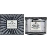 VOLUSPA Corta Maison Свеча ароматическая Бурбон-ваниль, в коробке, 1 шт, оттенок Makassar Ebony & Peach — фото 2