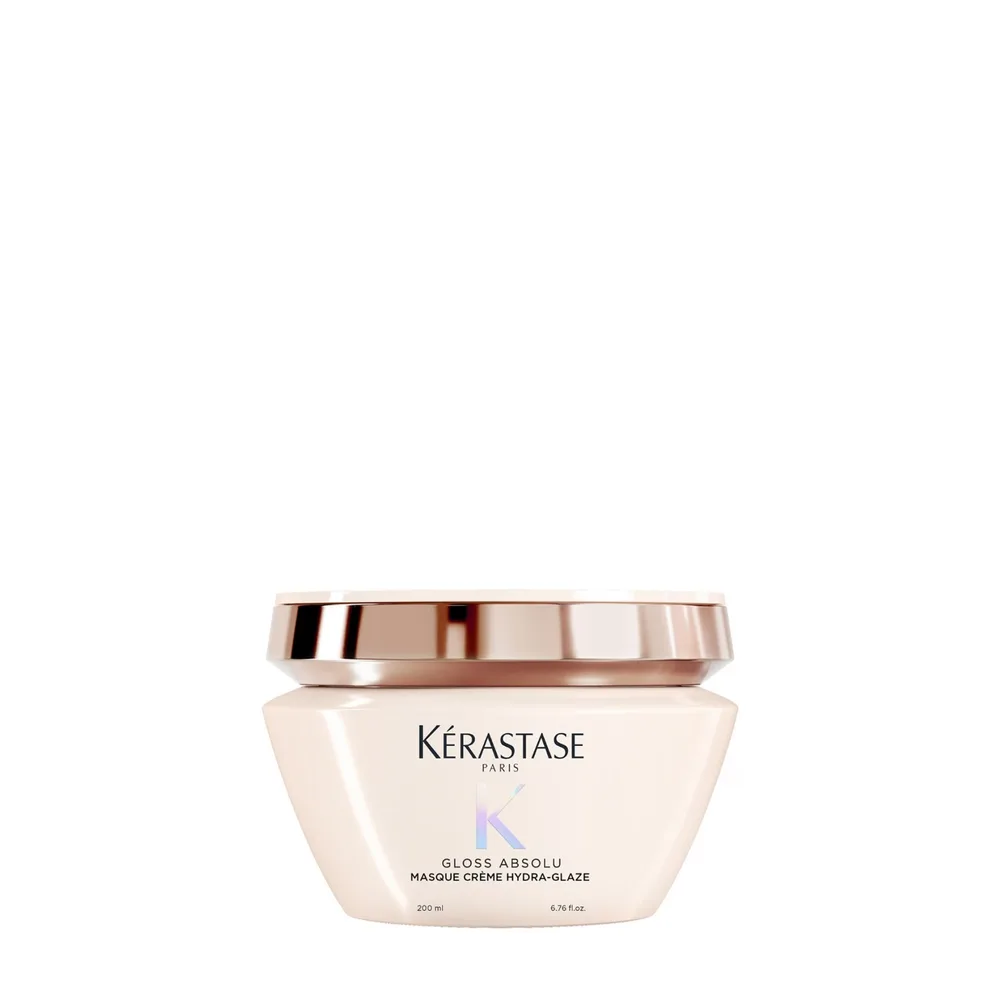 Kérastase Gloss Absolu Hydra-Glaze Кремовая маска для волос, для густых и пушащихся волос, 200 мл